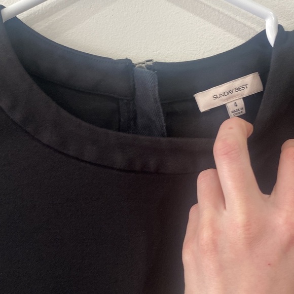 ARITIZIA Sunday Best Black Mini Dress - Picture 2 of 16